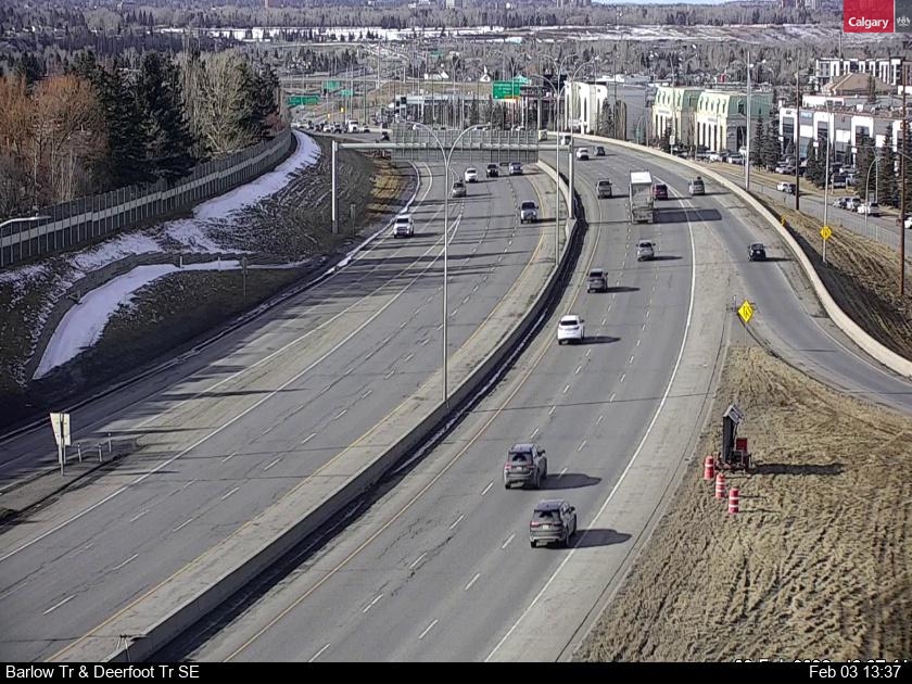 Barlow Trail / Deerfoot Trail SE