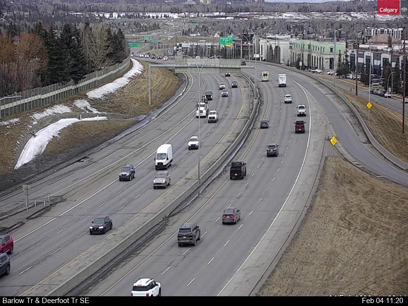 Barlow Trail / Deerfoot Trail SE