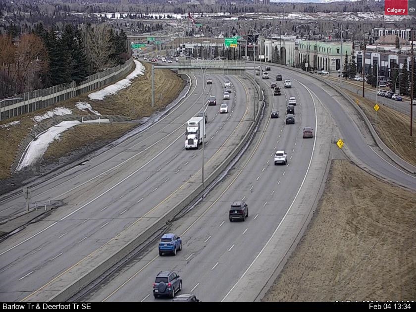 Barlow Trail / Deerfoot Trail SE