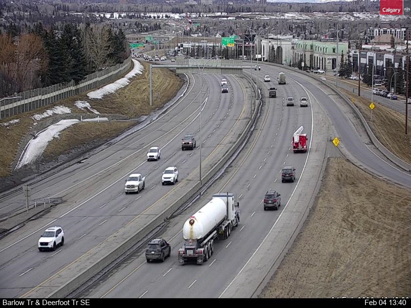 Barlow Trail / Deerfoot Trail SE