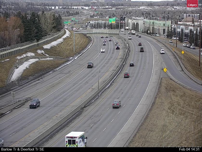Barlow Trail / Deerfoot Trail SE