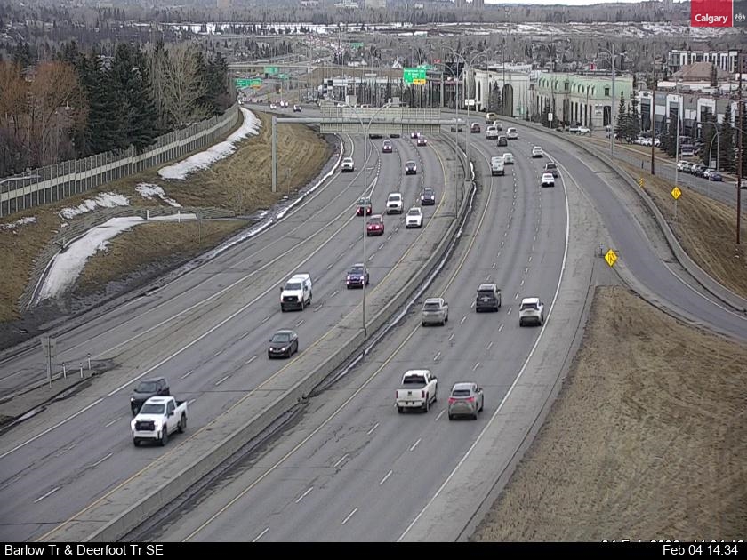 Barlow Trail / Deerfoot Trail SE