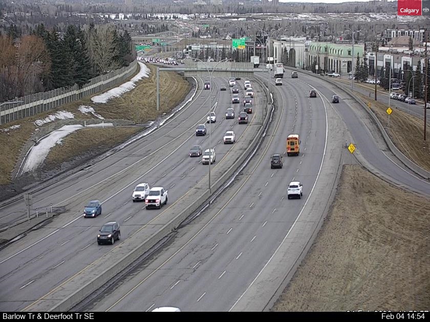 Barlow Trail / Deerfoot Trail SE