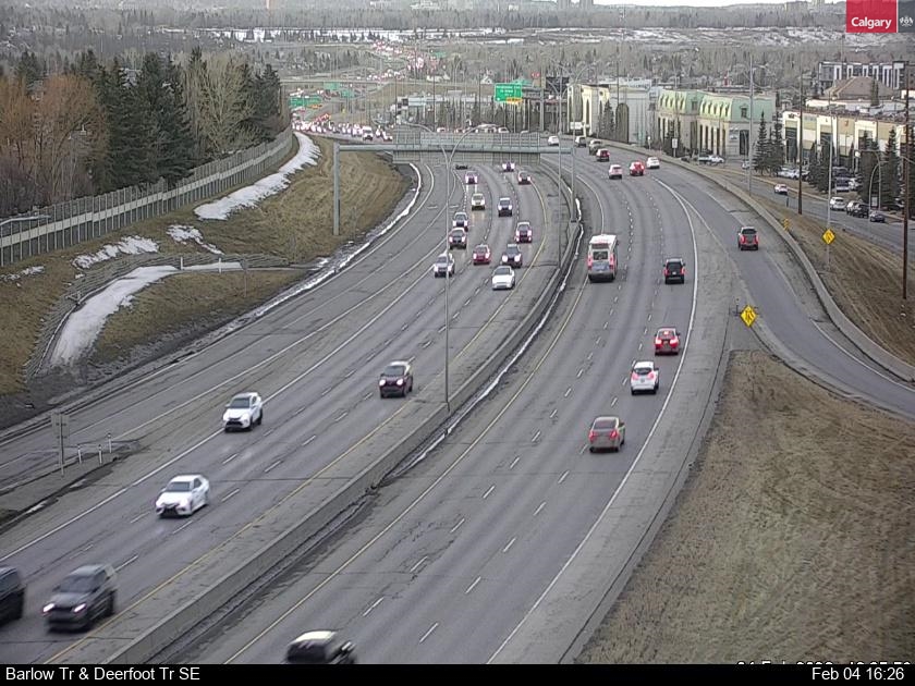 Barlow Trail / Deerfoot Trail SE