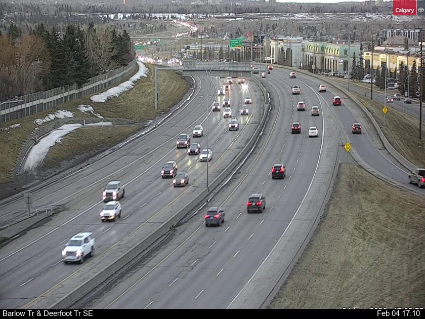 Barlow Trail / Deerfoot Trail SE