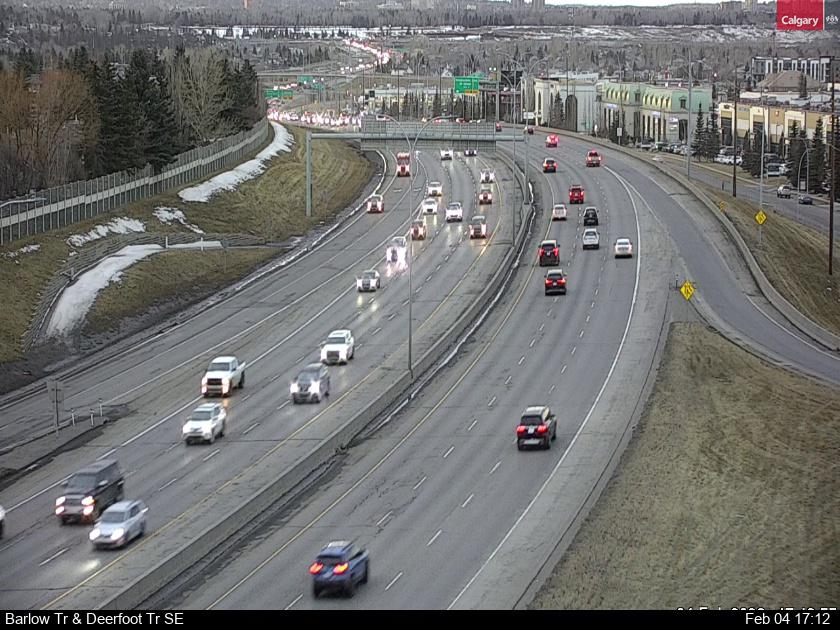 Barlow Trail / Deerfoot Trail SE