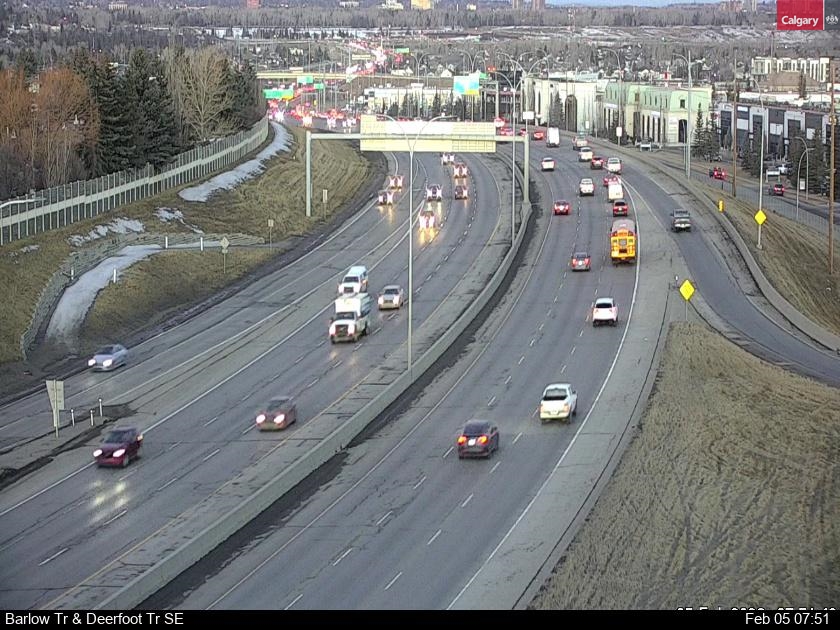 Barlow Trail / Deerfoot Trail SE