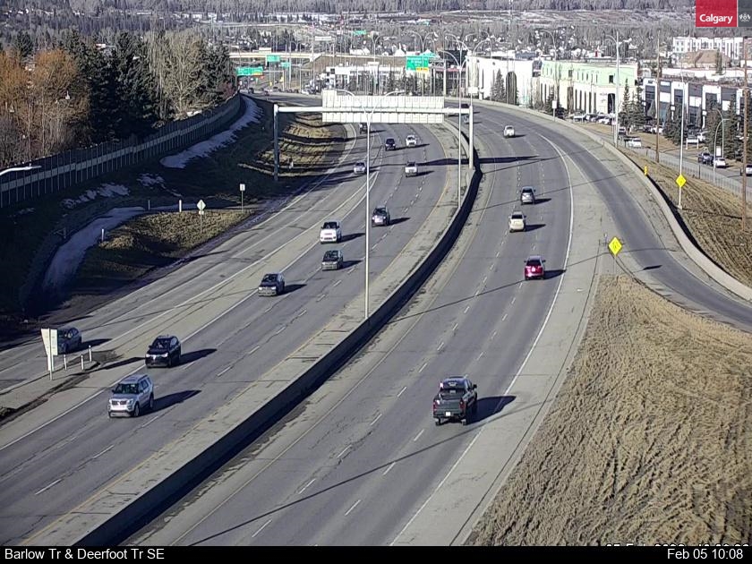 Barlow Trail / Deerfoot Trail SE