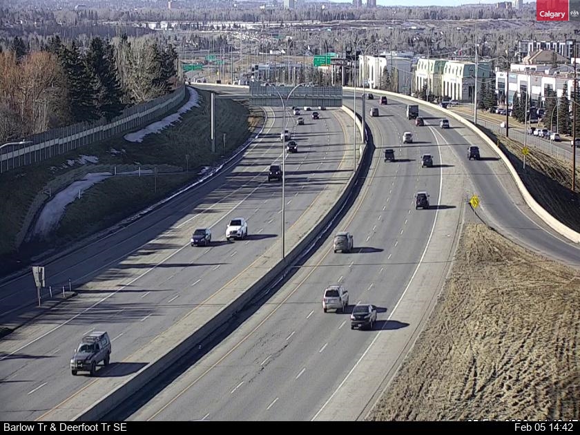Barlow Trail / Deerfoot Trail SE