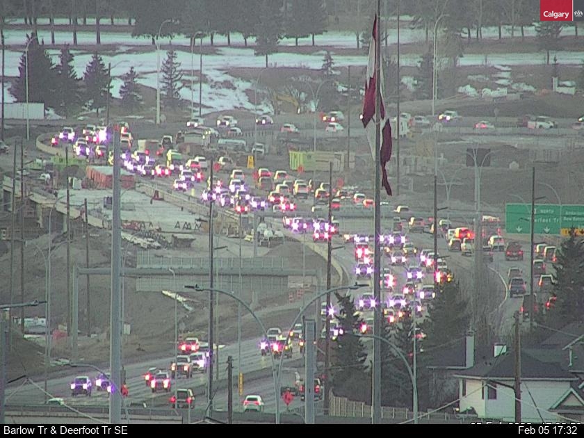 Barlow Trail / Deerfoot Trail SE