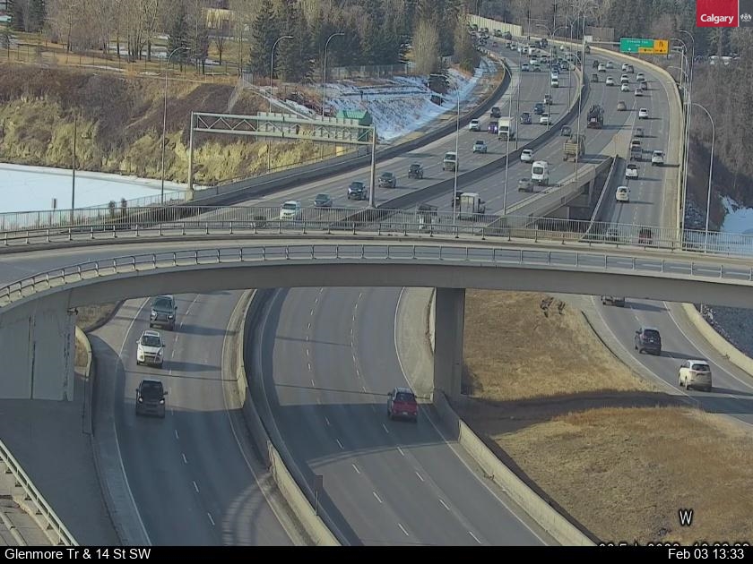 Glenmore Trail / 14 Street SW (West)