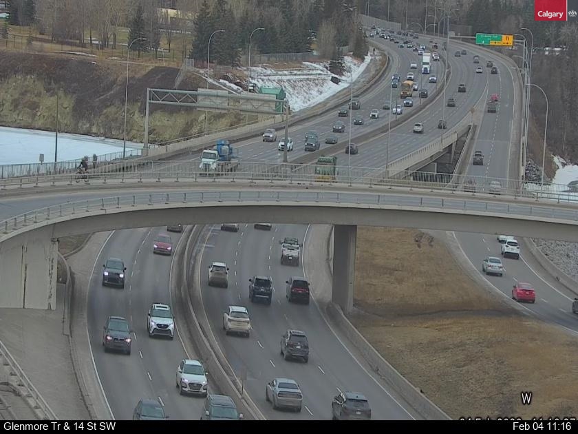 Glenmore Trail / 14 Street SW (West)