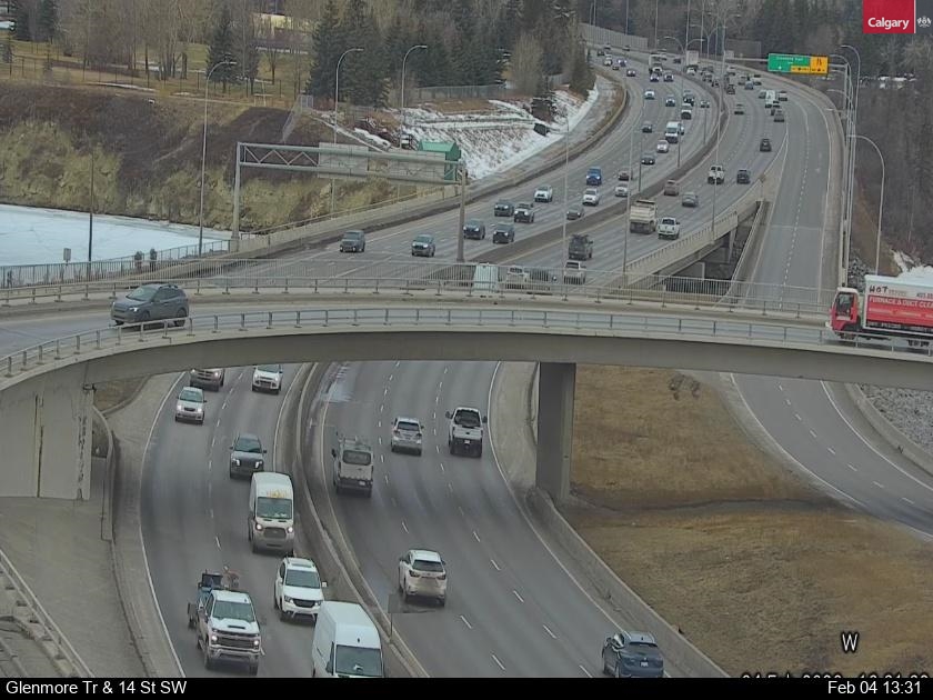Glenmore Trail / 14 Street SW (West)