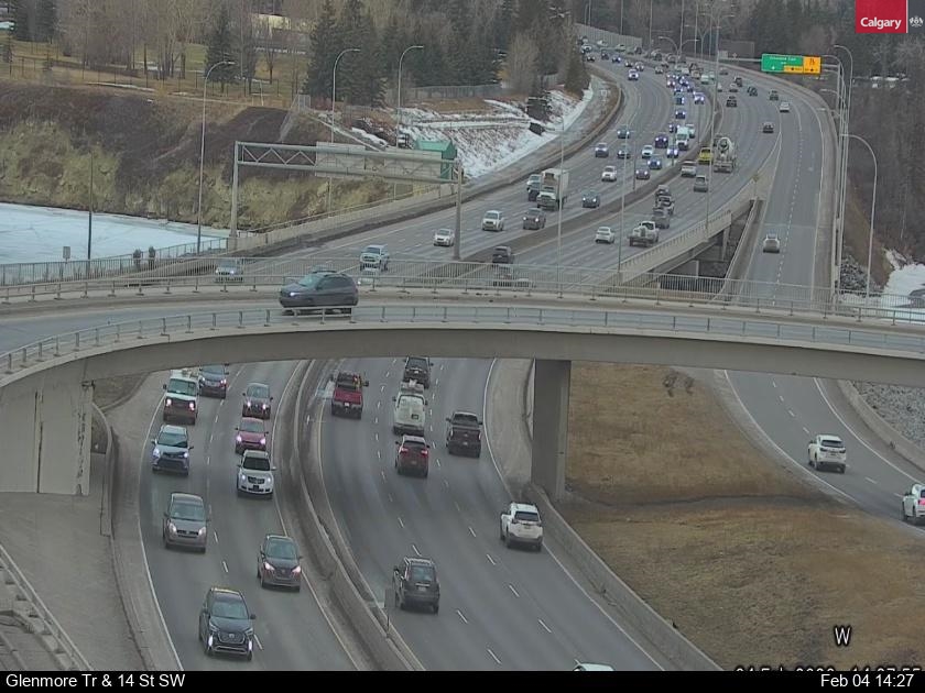 Glenmore Trail / 14 Street SW (West)