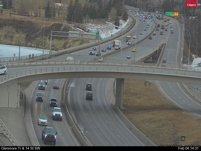 Glenmore Trail / 14 Street SW (West)