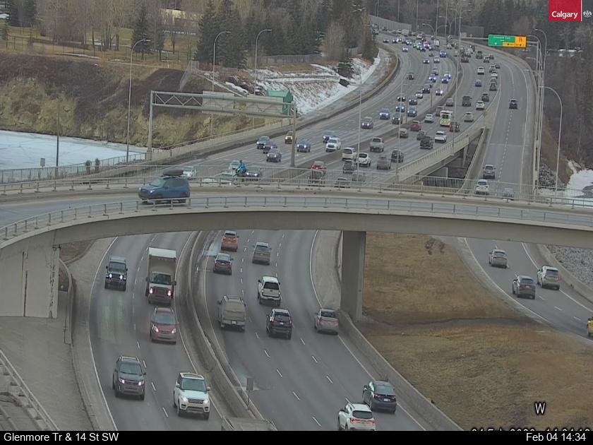 Glenmore Trail / 14 Street SW (West)