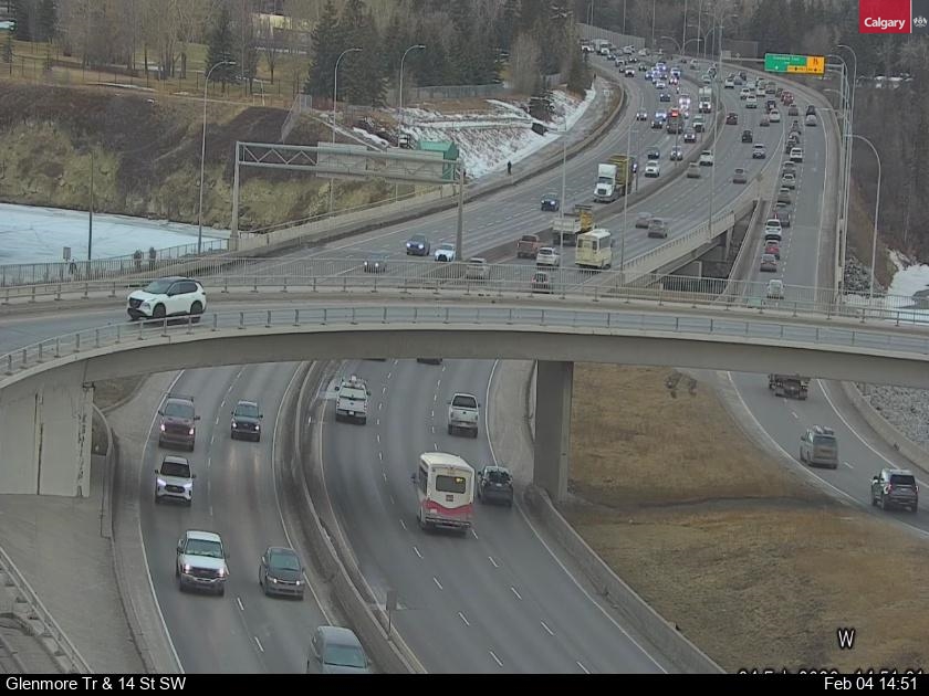 Glenmore Trail / 14 Street SW (West)