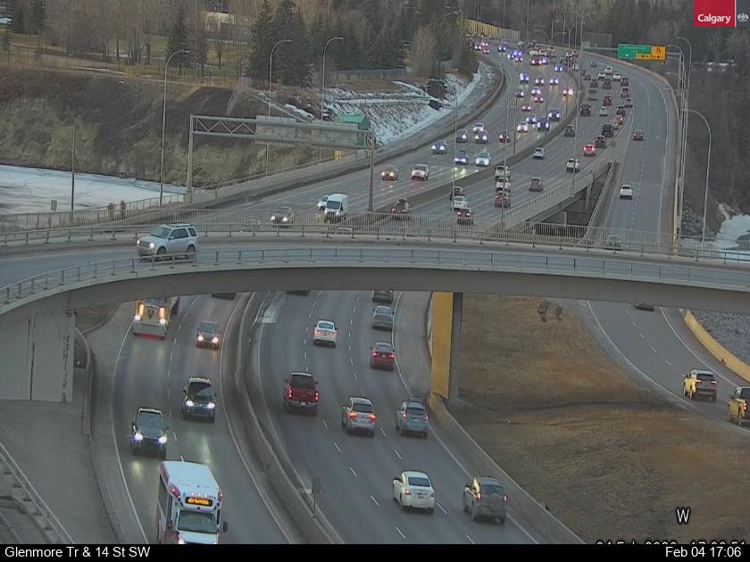 Glenmore Trail / 14 Street SW (West)