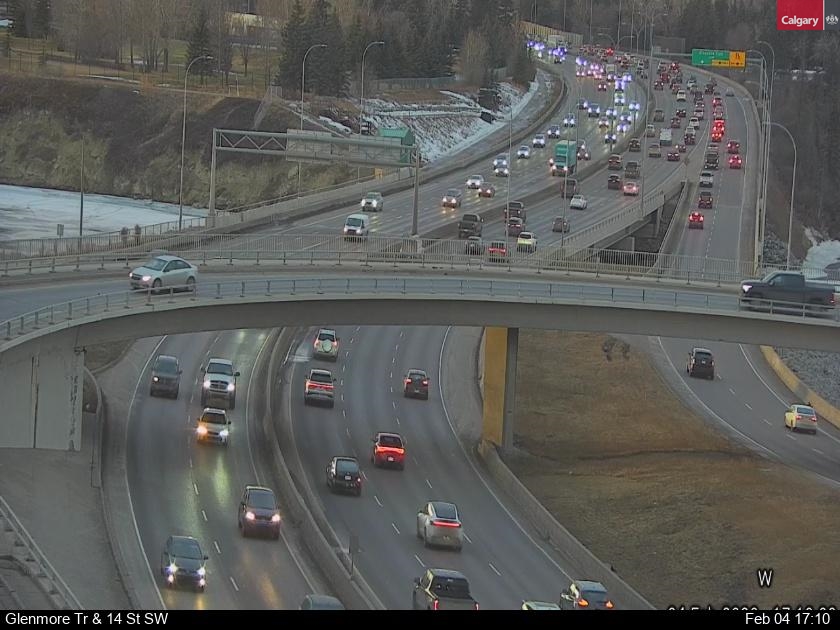 Glenmore Trail / 14 Street SW (West)