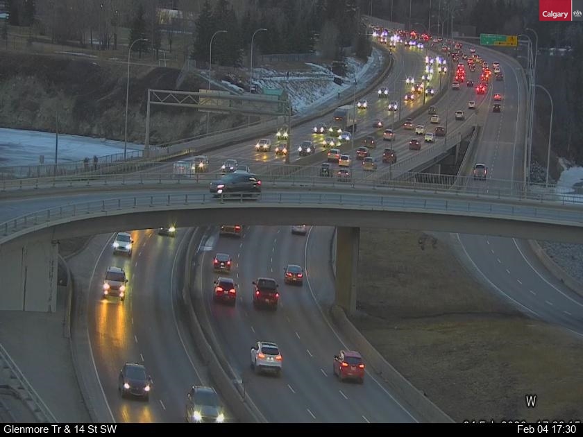 Glenmore Trail / 14 Street SW (West)