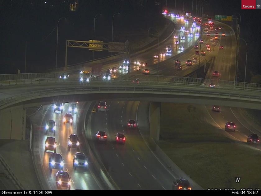 Glenmore Trail / 14 Street SW (West)