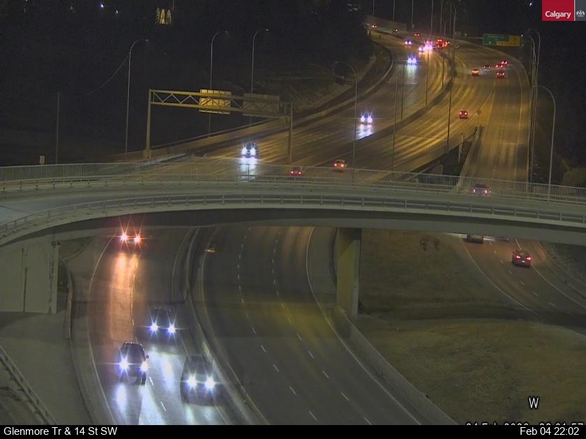 Glenmore Trail / 14 Street SW (West)