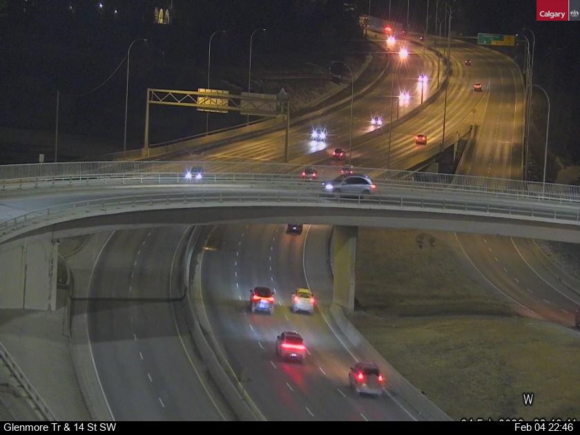 Glenmore Trail / 14 Street SW (West)