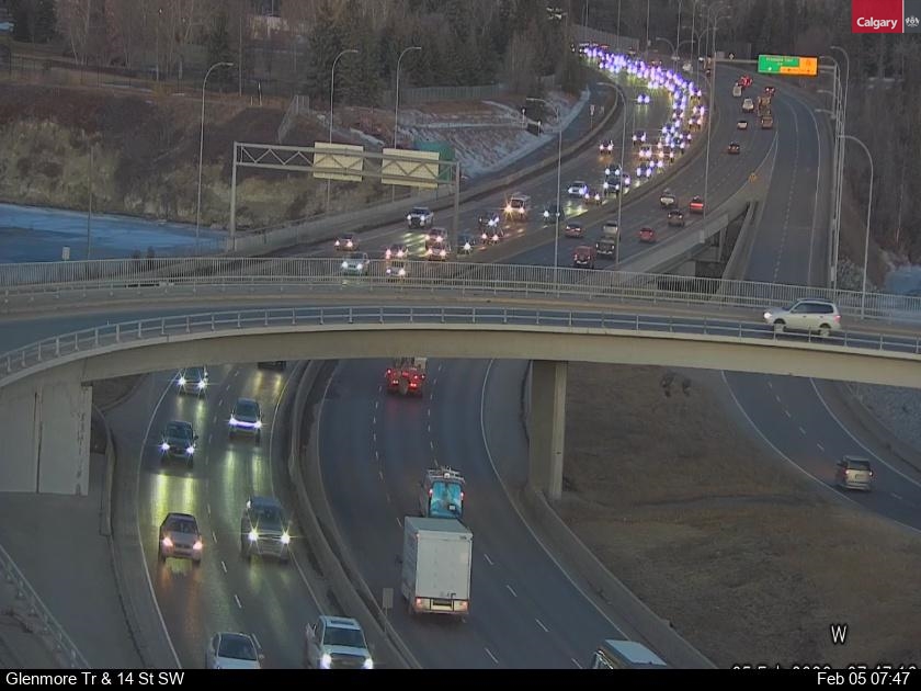 Glenmore Trail / 14 Street SW (West)