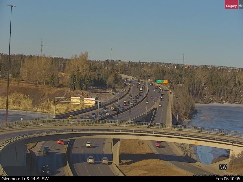 Glenmore Trail / 14 Street SW (West)