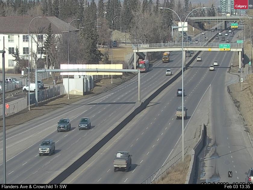 Flanders Avenue / Crowchild Trail SW