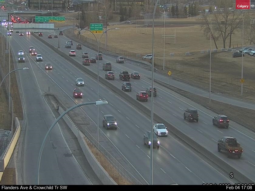 Flanders Avenue / Crowchild Trail SW