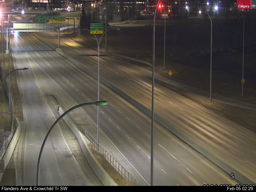 Flanders Avenue / Crowchild Trail SW