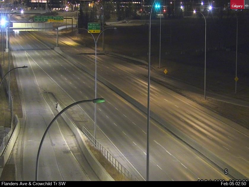 Flanders Avenue / Crowchild Trail SW