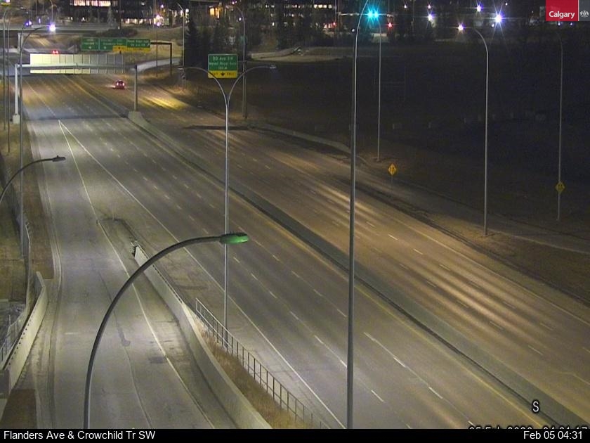 Flanders Avenue / Crowchild Trail SW