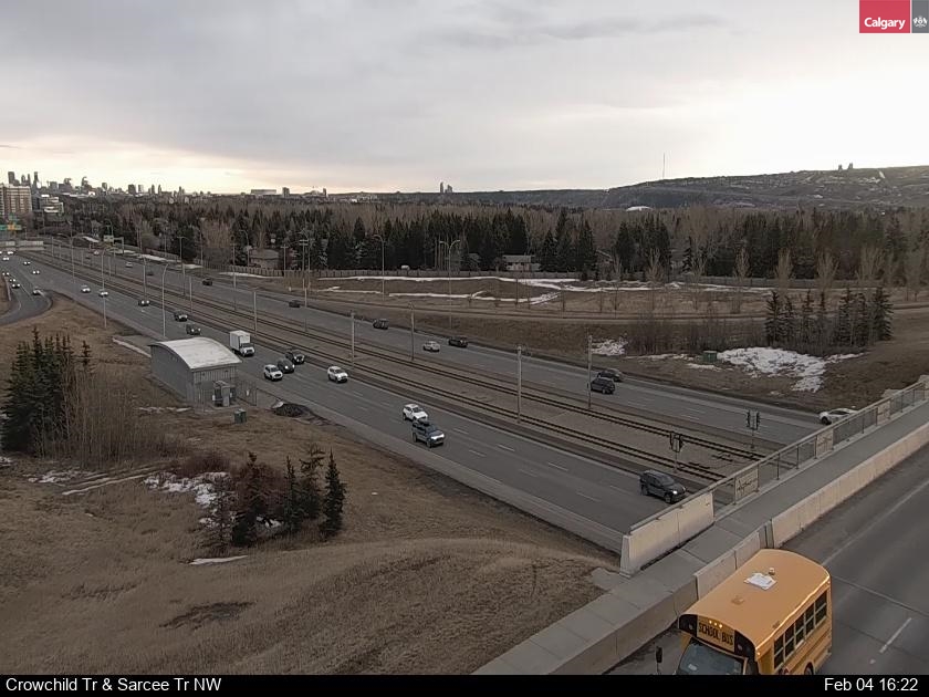 Crowchild Trail / Sarcee Trail NW