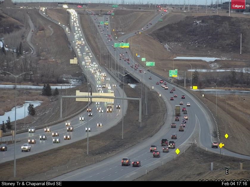 Stoney Trail / Chaparral Blvd SE