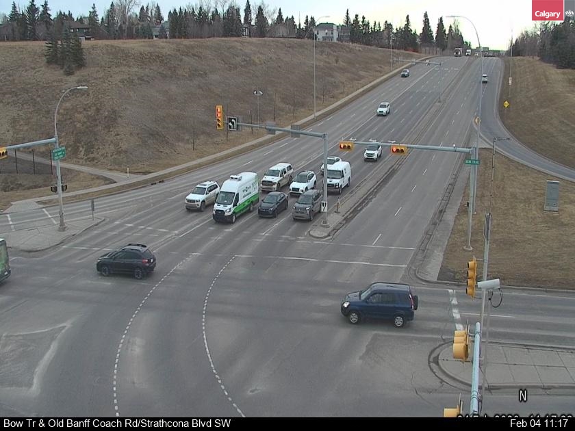 Bow Trail & Old Banff Coach Rd SW / Strathcona Blvd SW