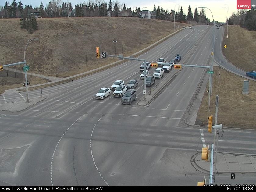 Bow Trail & Old Banff Coach Rd SW / Strathcona Blvd SW