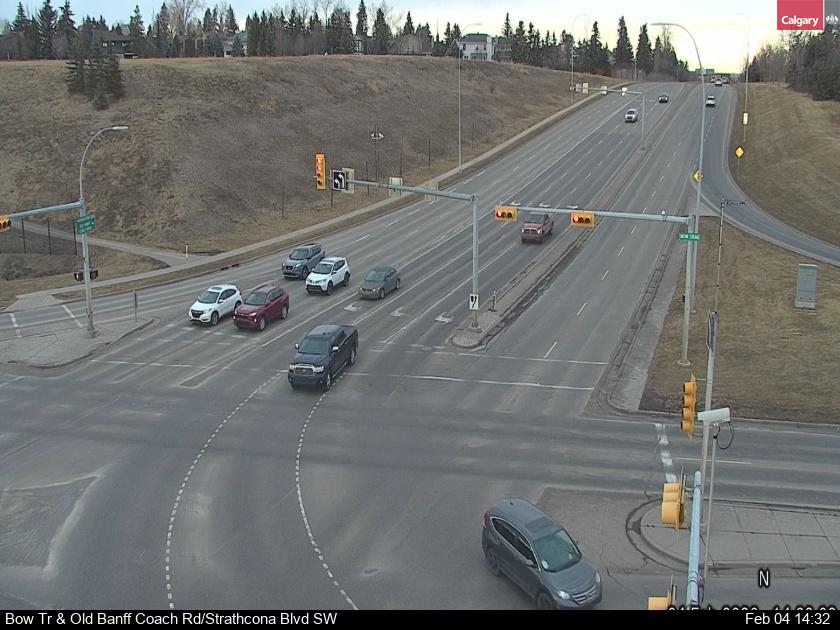 Bow Trail & Old Banff Coach Rd SW / Strathcona Blvd SW