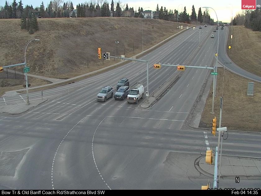 Bow Trail & Old Banff Coach Rd SW / Strathcona Blvd SW