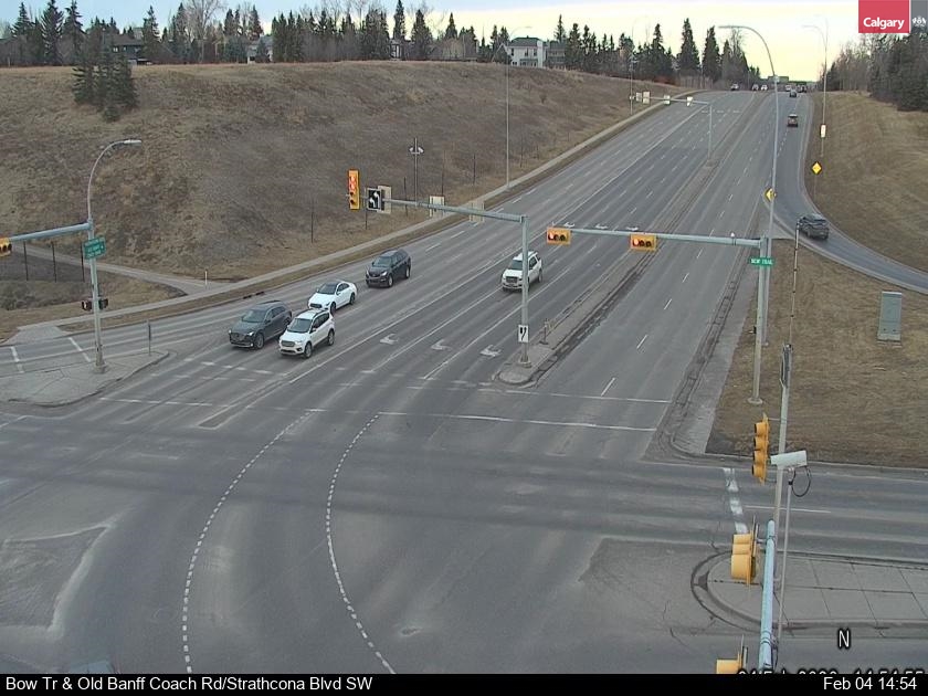 Bow Trail & Old Banff Coach Rd SW / Strathcona Blvd SW