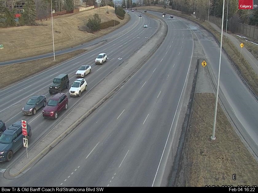 Bow Trail & Old Banff Coach Rd SW / Strathcona Blvd SW