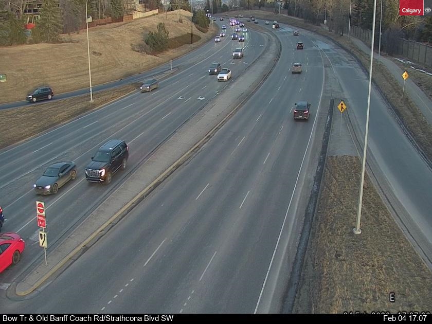 Bow Trail & Old Banff Coach Rd SW / Strathcona Blvd SW