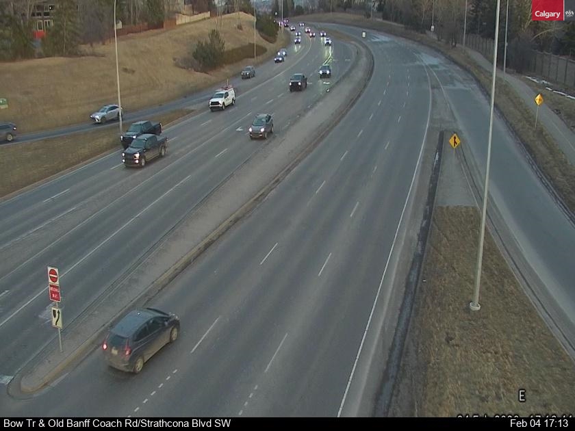 Bow Trail & Old Banff Coach Rd SW / Strathcona Blvd SW