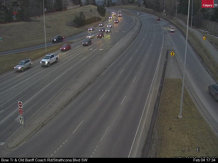 Bow Trail & Old Banff Coach Rd SW / Strathcona Blvd SW