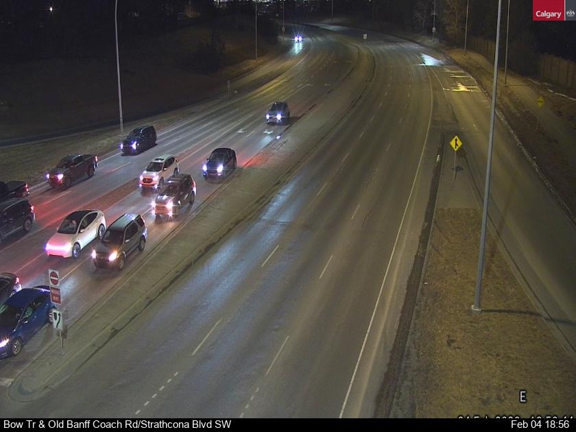 Bow Trail & Old Banff Coach Rd SW / Strathcona Blvd SW