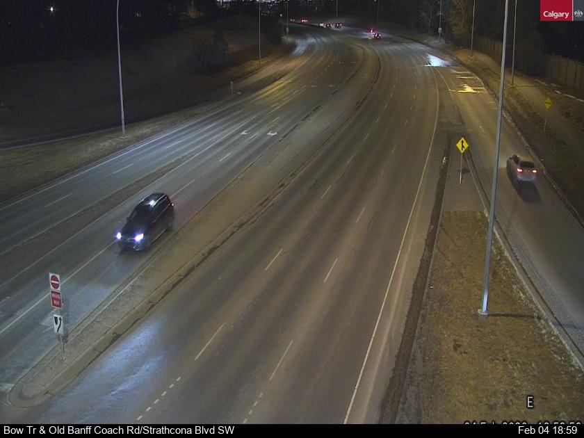 Bow Trail & Old Banff Coach Rd SW / Strathcona Blvd SW