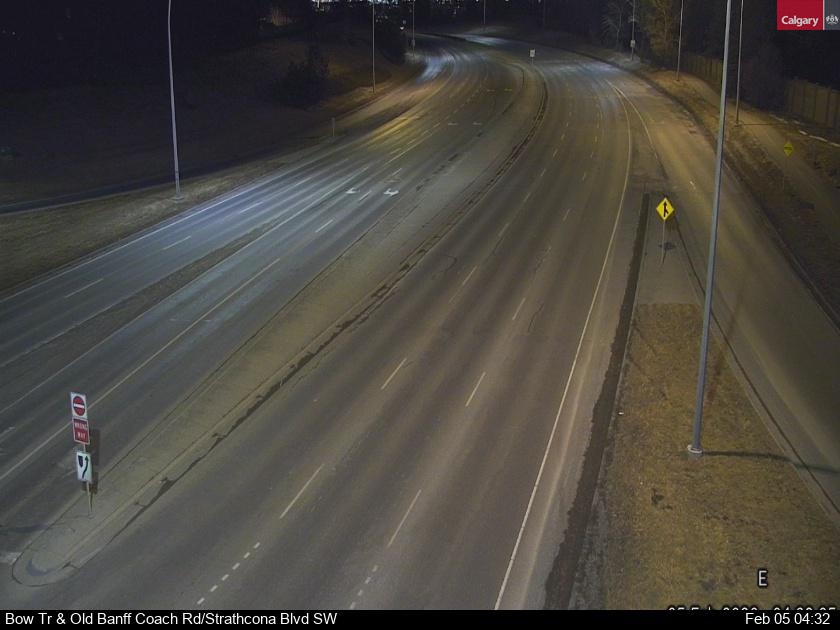 Bow Trail & Old Banff Coach Rd SW / Strathcona Blvd SW