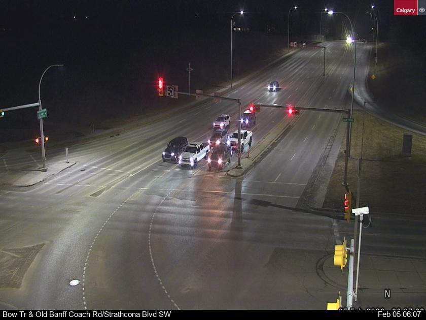 Bow Trail & Old Banff Coach Rd SW / Strathcona Blvd SW