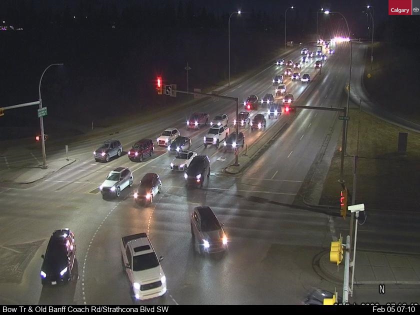 Bow Trail & Old Banff Coach Rd SW / Strathcona Blvd SW